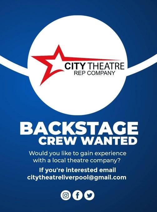 DramaGroups's tweet photo. City Theatre Rep Theatre Group is looking for Backstage Crew see https://t.co/XH5G8Ihl7H #OffBackStage @CityTheatreRep - you can list your #OffBackStage notice on https://t.co/XH5G8Ihl7H absolutely free! message @DramaGroups or email contact@dramagroups.com #amdram https://t.co/1jPuWpsQRG