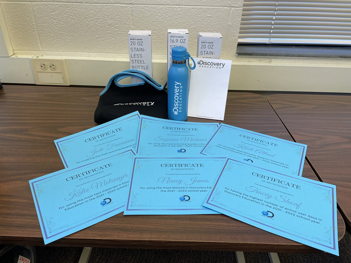 Sending out swag to some of our <a href="/DiscoveryEd/">Discovery Education</a> high flyers!!