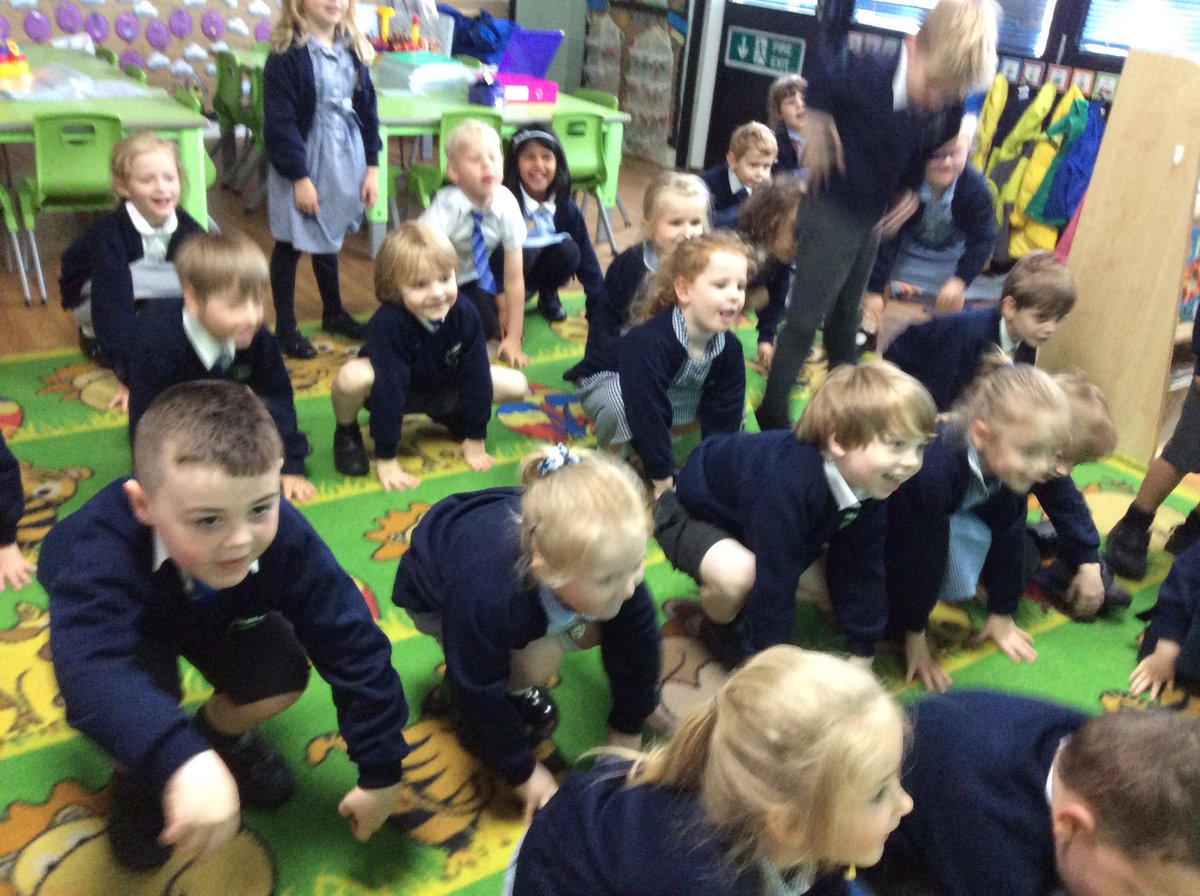standrewsce's tweet photo. Reception Green loved Jungle themed yoga today and created some great habitats for jungle animals. https://t.co/hjyxPMi4CN