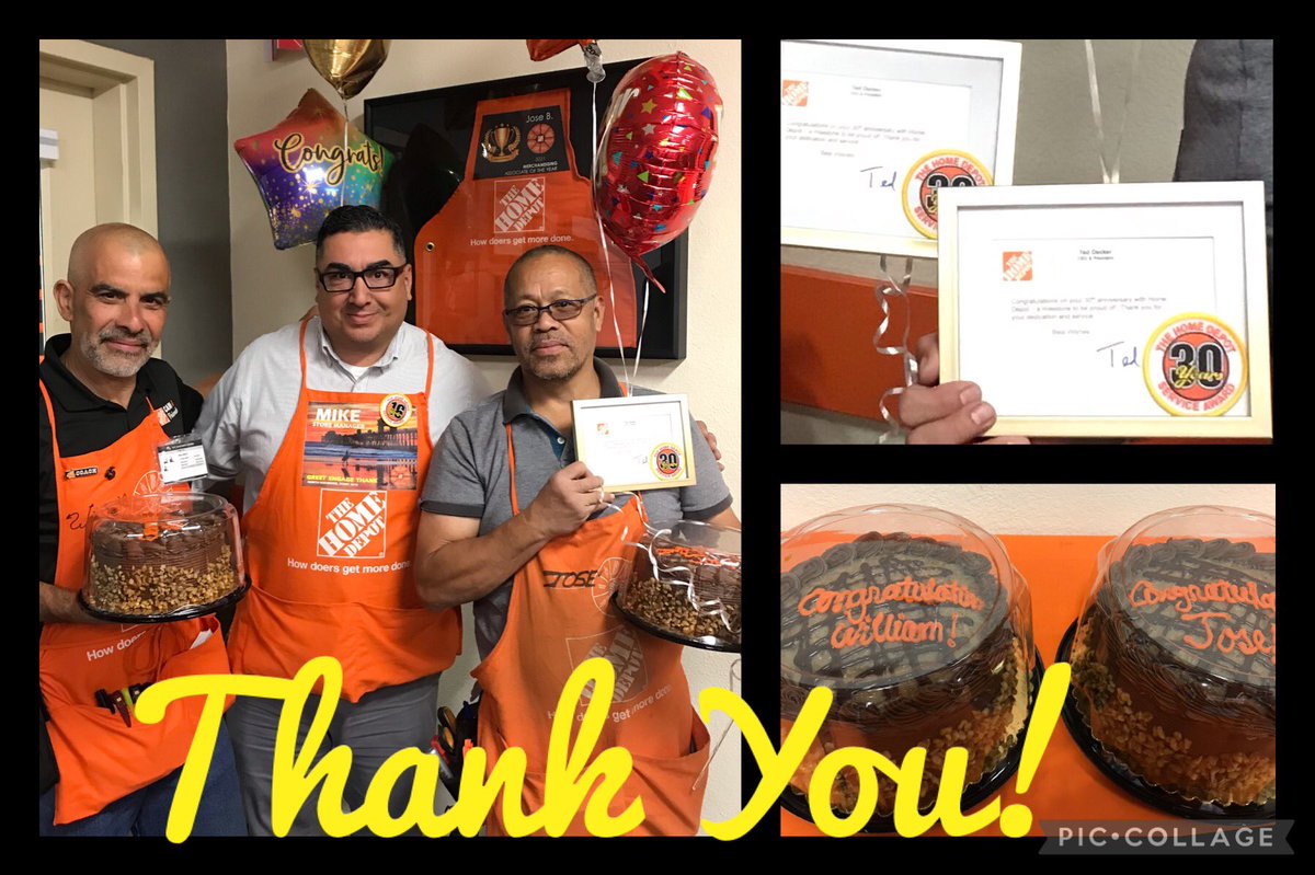 30 years ago, William and Jose met during Orientation…they have been Home Depot brothers ever since. @HomeDepot_1018 blessed and thankful for all their hard work and dedication! Happy HD Anniversary, Gentlemen🧡🧡🧡@Crippen1026 @coito0528 @mikeoliver1018