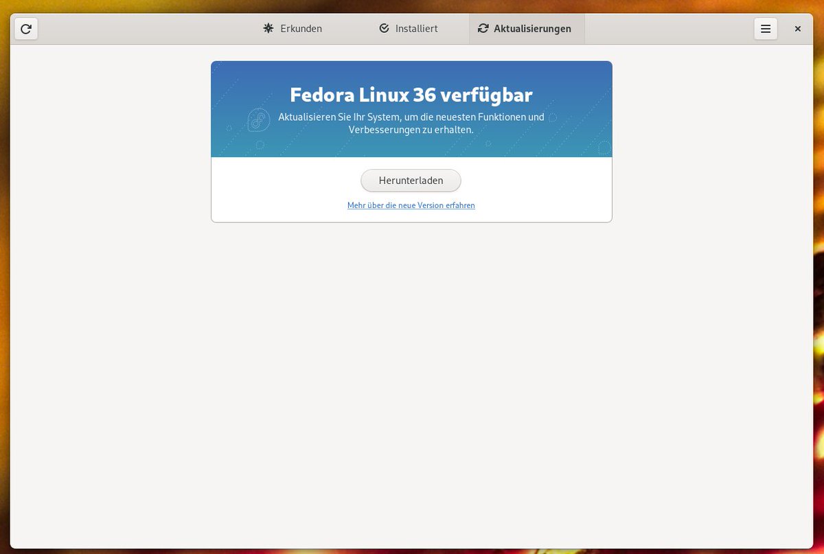 Finally! #Fedora #Linux  #GNOME #upgrade #Desktop