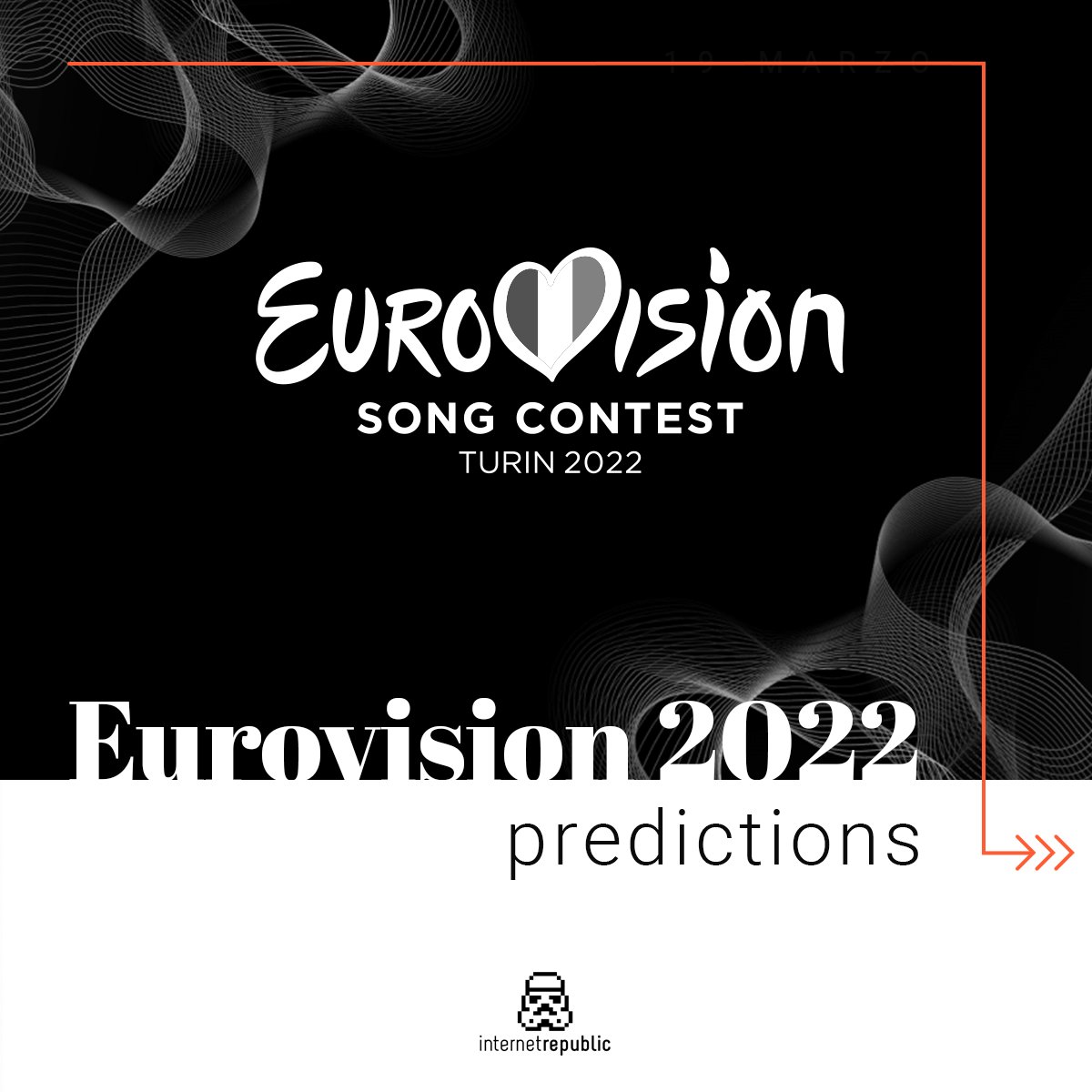 i_republica_EN's tweet photo. 🎵🔥 #Eurovision2022! 🔥🎵

Are you excited? 🤩 
Do you want to know who are the most popular singers in this year's contest? 🎤🎶

🔎 Then take a look at these #facts from our #Eurovision2022 audience research! 📄
 
#InternetRepublic #InternetRepública #eurovision22 https://t.co/uK0yFApsbq