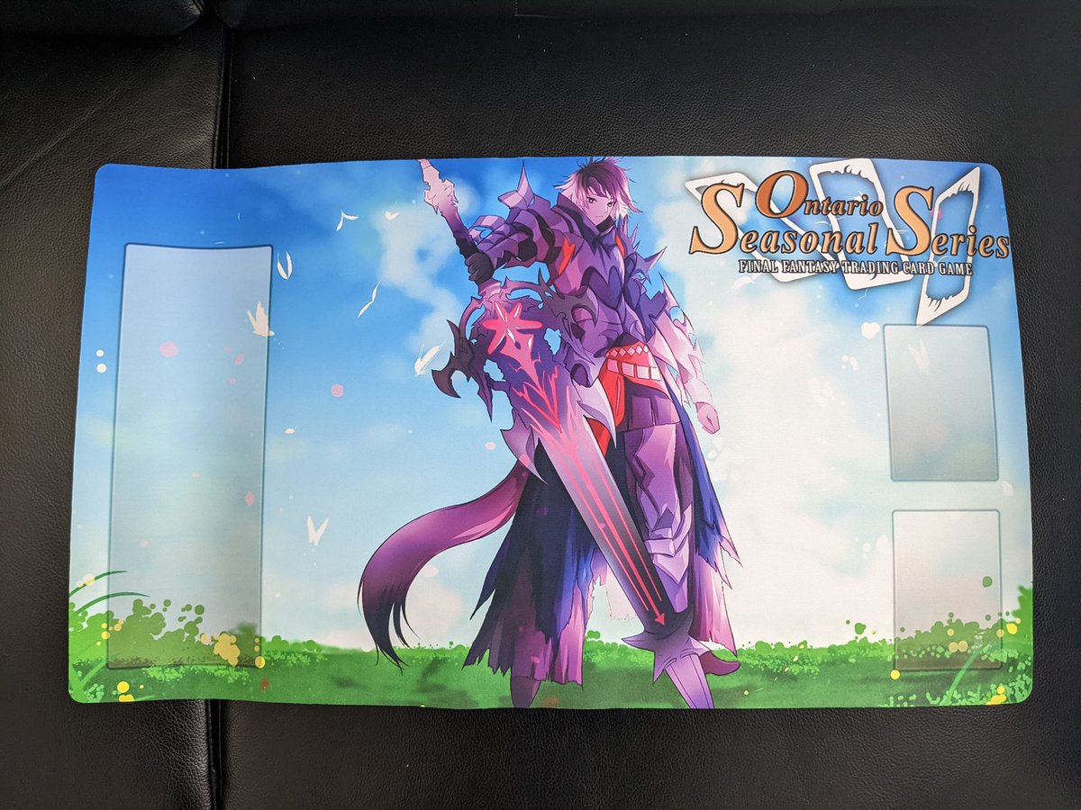 KtwnFFTCG's tweet photo. 1st place playmat for this summer's OSS tournament on July 9th \o/ 
Art done up by the awesome @arya_melati0 
looking forward to see who wins this ^^
#FFTCG
#OSSFFTCG
#OSS 
#ActionPackedComics
#TCG 
#Kingston 
#Ontario 
#Canada 
#Playmat 
#FFXIV https://t.co/lk392UJ8Nn