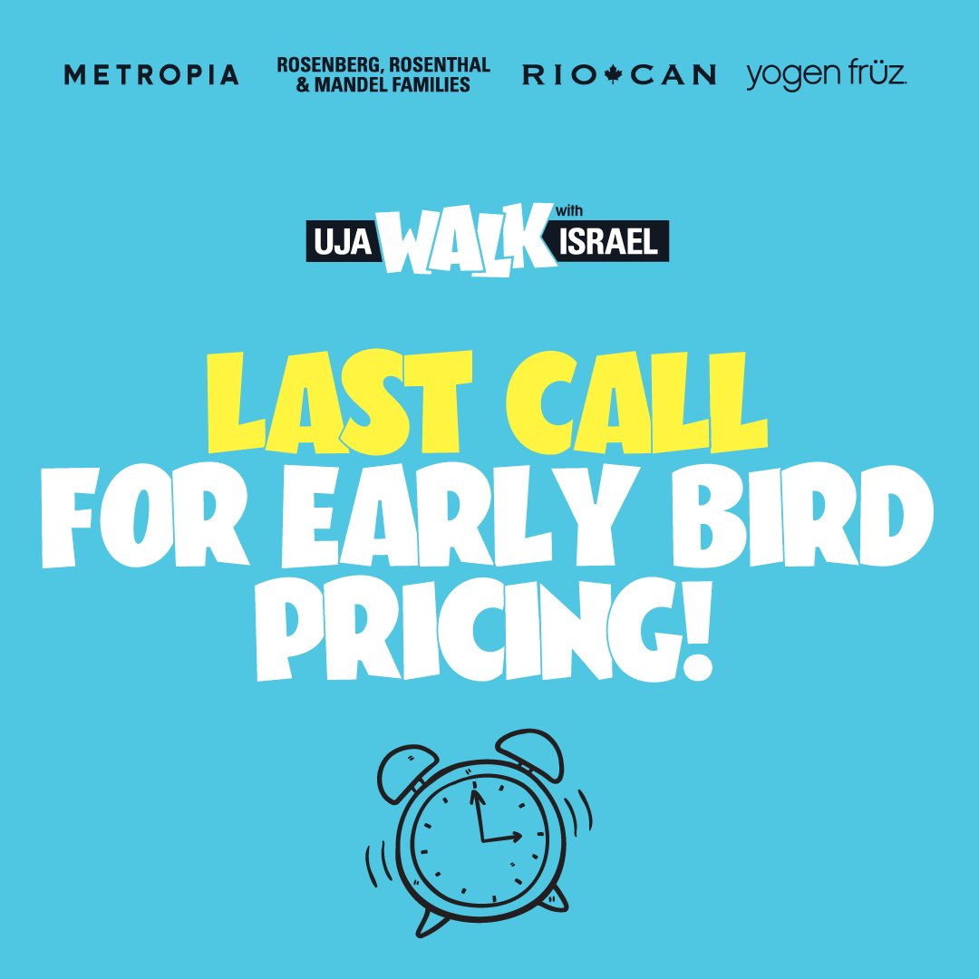 UJA Walk with Israel tweet media