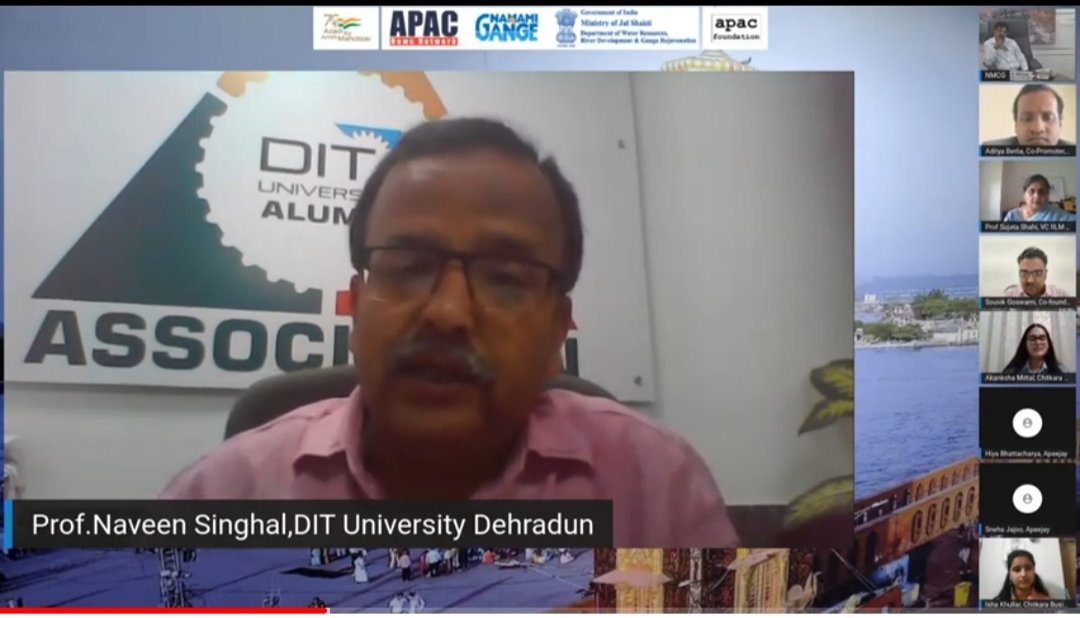 ProfSinghal's tweet photo. #Namami_Gange_Project

#Live_Session

#DIT_UNIVERSITY https://t.co/8szVrpmcH9