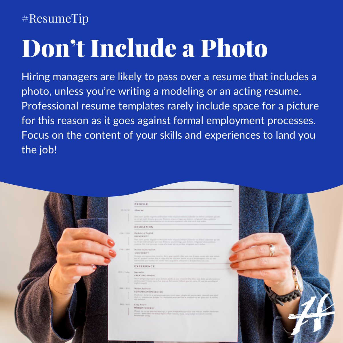 It's #TipTuesday, and today we're sharing a #resume tip from our expert Recruiters! 

Connect with a Hollister Recruiter for live resume and job search support here: bit.ly/3NQxii5

#Hiring #Careers #Tips #ResumeTip