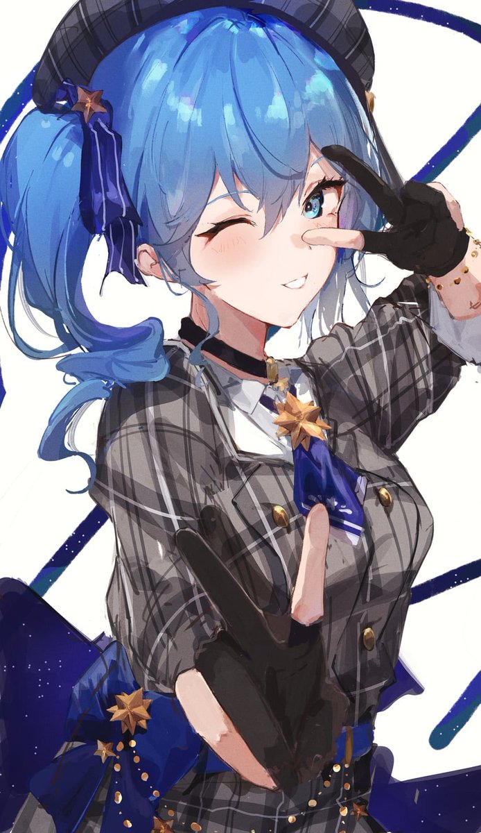 She’ll gladly take any form if it means kisses…

She may even start preferring a more… slender, blue, famous form…