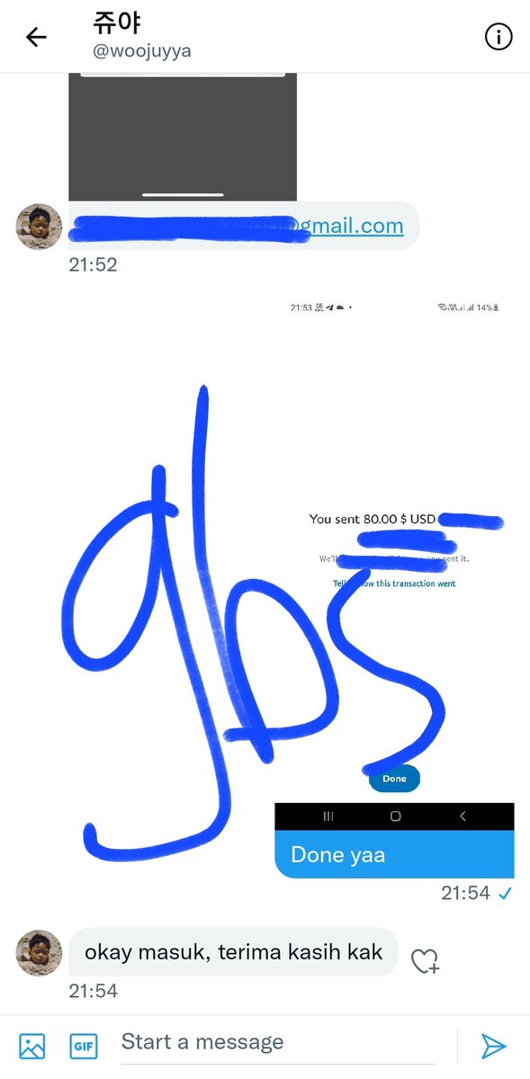 goodsbysher's tweet photo. proof jasa tf saldo paypal f&amp;f 

saldo sementara sold, tysm💖 https://t.co/L4OaS76P4d