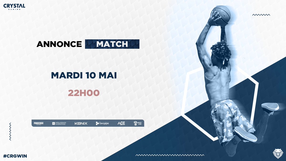 crystalgaming8's tweet photo. 🏆 | #NBA2K22 

C'est la suite des aventures de notre roster #NBA qui affronte à nouveau @UBITEAM dans le cadre du championnat de France @FBL_2K ! 👊

⏰ 22h00

Allez, donnez tout ! 💪 https://t.co/e4ywfYqVMt