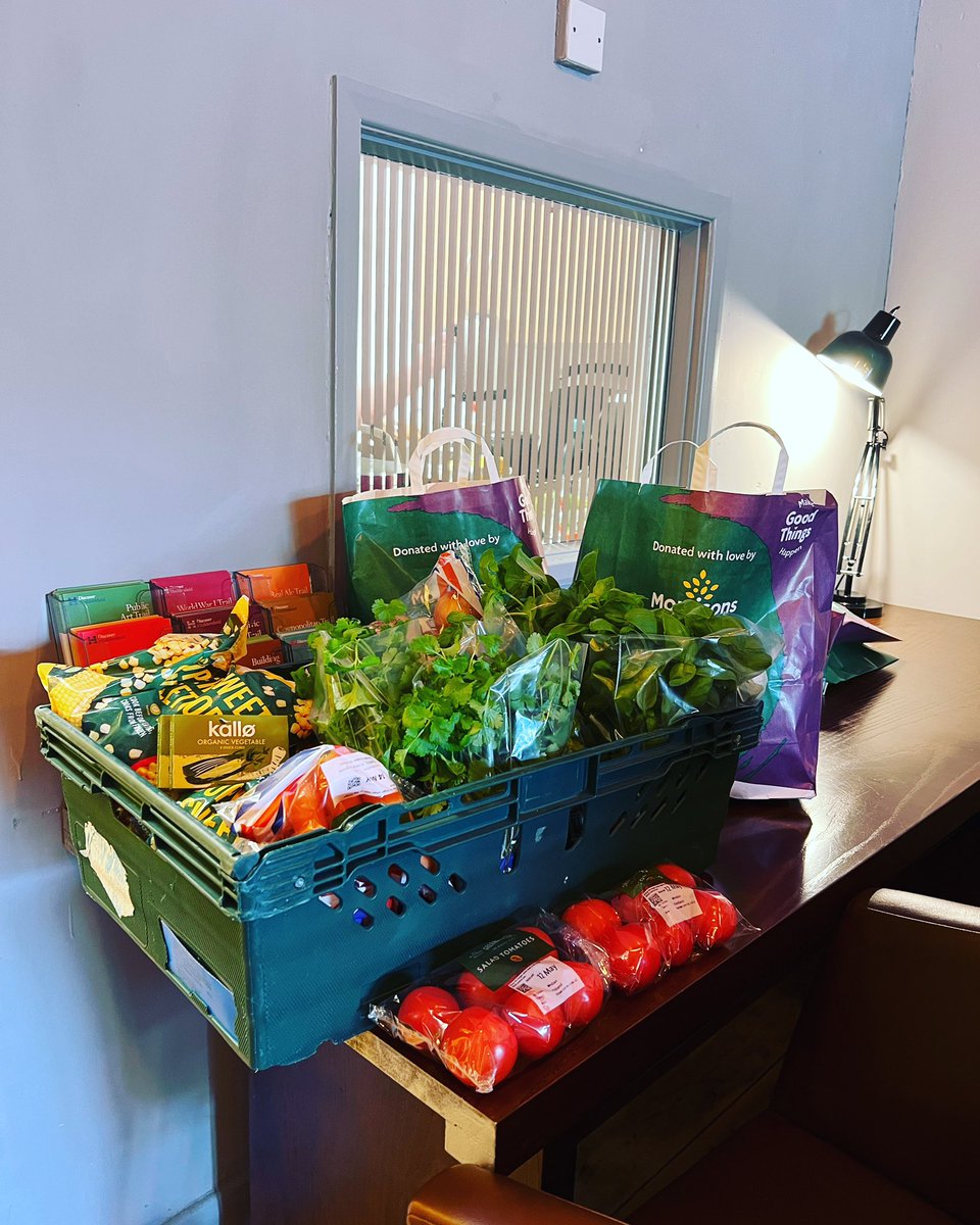 Wow, thank you Debbie - Community Champion at <a href="/Morrisons/">Morrisons</a> Huddersfield for your kind donation.  These ingredients will be used for our inaugural event tomorrow evening.  Thank you xxx