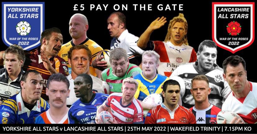 Privileged to be asked to referee this game on the 25th May, looking forward to sharing the field with legends of the game, if anyone would like to sponsor me your logos will be on the shirt👍👍🏉🏉 all for a great charity <a href="/lifeforakid/">Life For A Kid</a> contact @MarkTipping for details <a href="/Six_Again/">Six_Again</a>