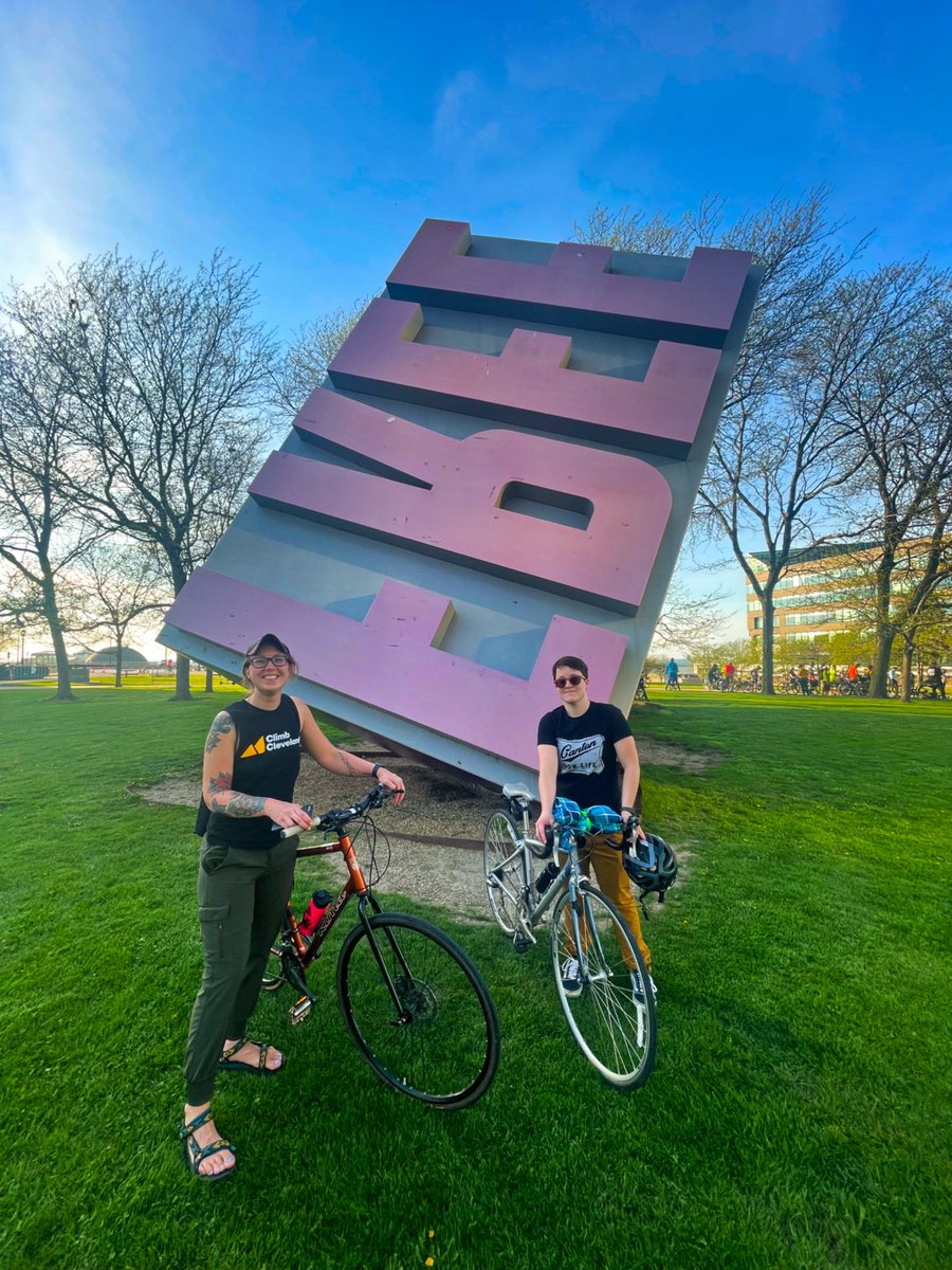 SlowRollCLE's tweet photo. Even though last night was an "unofficial" ride put together on short notice, it didn't stop 110-plus of Cleveland's best-looking people from rolling through @DowntownCLE.

Remember: Our 2022 season kickoff ride &amp; party is next Tuesday, 5/17 at @ForestCityBeer!

📷: Ken Lewis https://t.co/973Eutx4Kn