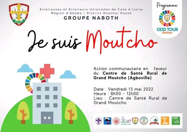 FelixGuebo's tweet photo. Dans le cadre de notre Programme ODD Tour, Le Groupe Naboth lance son action Communautaire "Je suis Moutcho" en faveur du Centre de Santé Rural de Grand Moutcho (Agboville).
Ça promet... https://t.co/4bHdeCg6ar