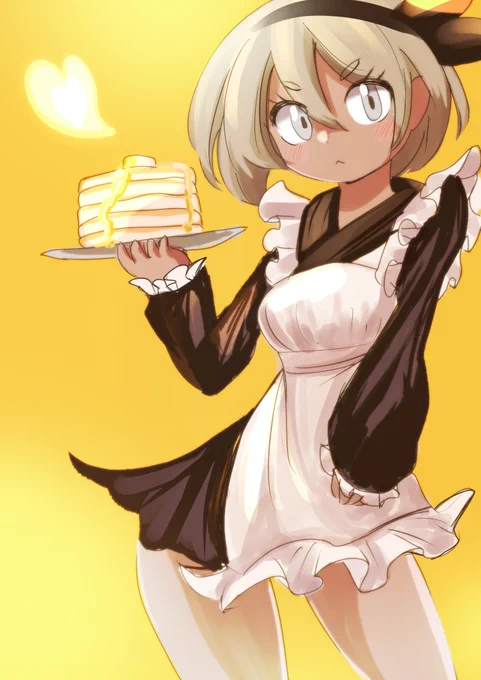 メイドといえば…
サイトウちゃん👊🥞❤️

#メイドの日
#メイドの日2022 