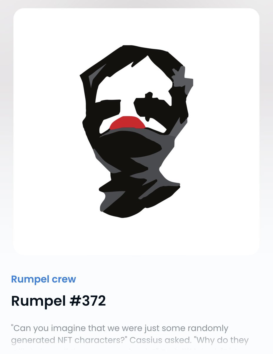 Mihyno1's tweet photo. I AM IN @rumpelcrew 🤡 https://t.co/r0onVpUa0X