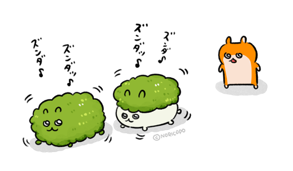 モチモチ!ずんだハムモチ! 