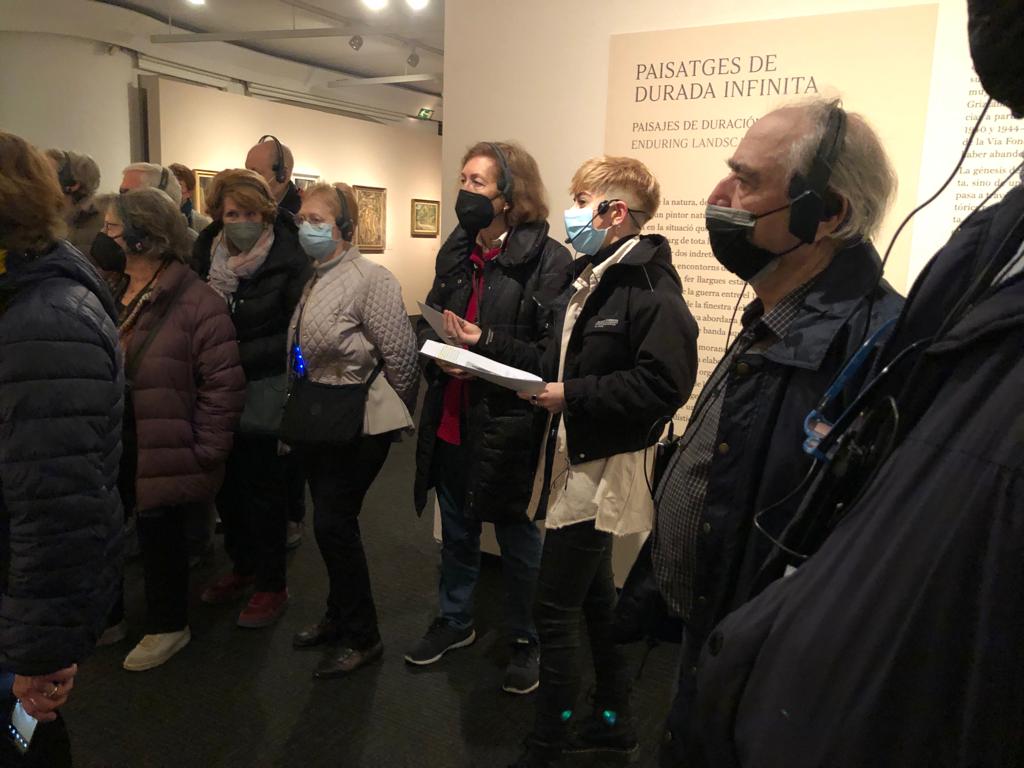 FCLP_Fundacio's tweet photo. 🧑‍🦳Els participants del #ProgramaREMS de @PedreraFundacio a Sagrada Família han preparat i visitat l’#ExpoMorandi 
🎨Gaudint de l’art com a estímul per a persones amb #demencia #envelliment #reminiscencia https://t.co/vz0j2fXuHZ