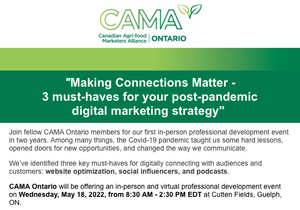 Canadian Agri-food Marketers Alliance tweet media
