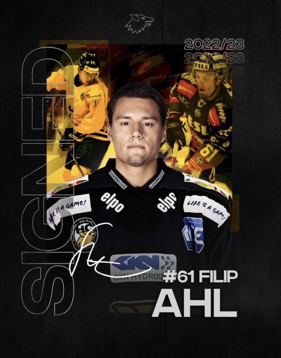 Signed ✅
Der Schwede Filip Ahl verstärkt die Wölfe! Willkommen in Bruneck, <a href="/ffilipahl/">Filip Ahl</a>!
hcpustertal.com/news/ahl-zum-h…