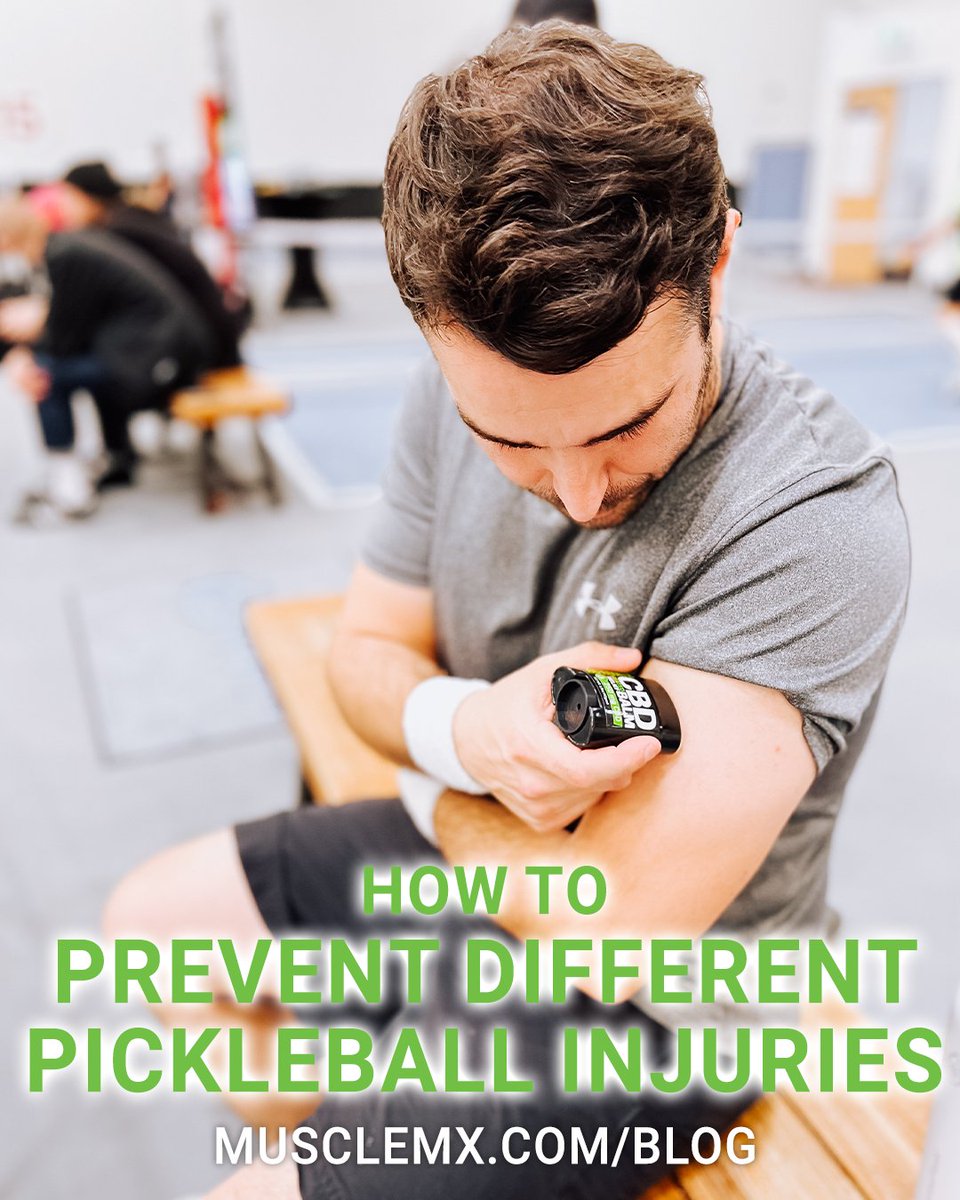 Like any other racket-handling #sport, #pickleball has its fair share of injuries.🤕  There are serious #injuries that are potentially career-ending or incapacitating. The most typical #pickleballinjuries are...

l8r.it/sEZn

#musclemxcbd #blog #blogpost