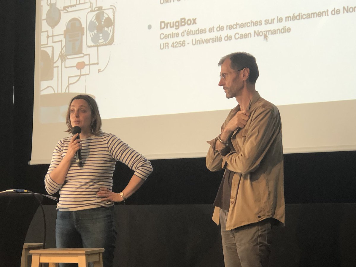 _LeDome's tweet photo. #EnDirect 🔴 • La troisième équipe est  issue du laboratoire #ABTE (@Universite_Caen/@univrouen). Elle présente un projet de #BioLab autour de la fermentation développé en partenariat avec la @FermeBilly https://t.co/JJS04IWdNb