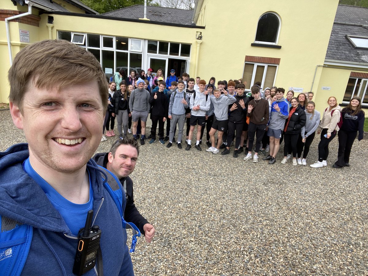 Gaisce 2023 over and out. Huge thank you to Ciara Dunne, Shauna O Brien, Míchéal Ó Súilleabháin and Denis Leonard agus @AlanFinnegan4 for all their effort and time spent with students over the last two days. @GCLTY @GCLuimnigh @GaisceAward #adventurejourney