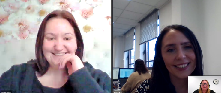 VickiW72's tweet photo. Great catching up with Katie Green ABTA Student Rep from ABTA Education Partner Cardiff Metropolitan University and her mentor Kaye Clyne from @HaysTravel. Mentorship is so important to the development of future travel professionals. @CardiffMetTHE @ABTAMembers #ABTAStudentReps https://t.co/gYPFdkBkfw