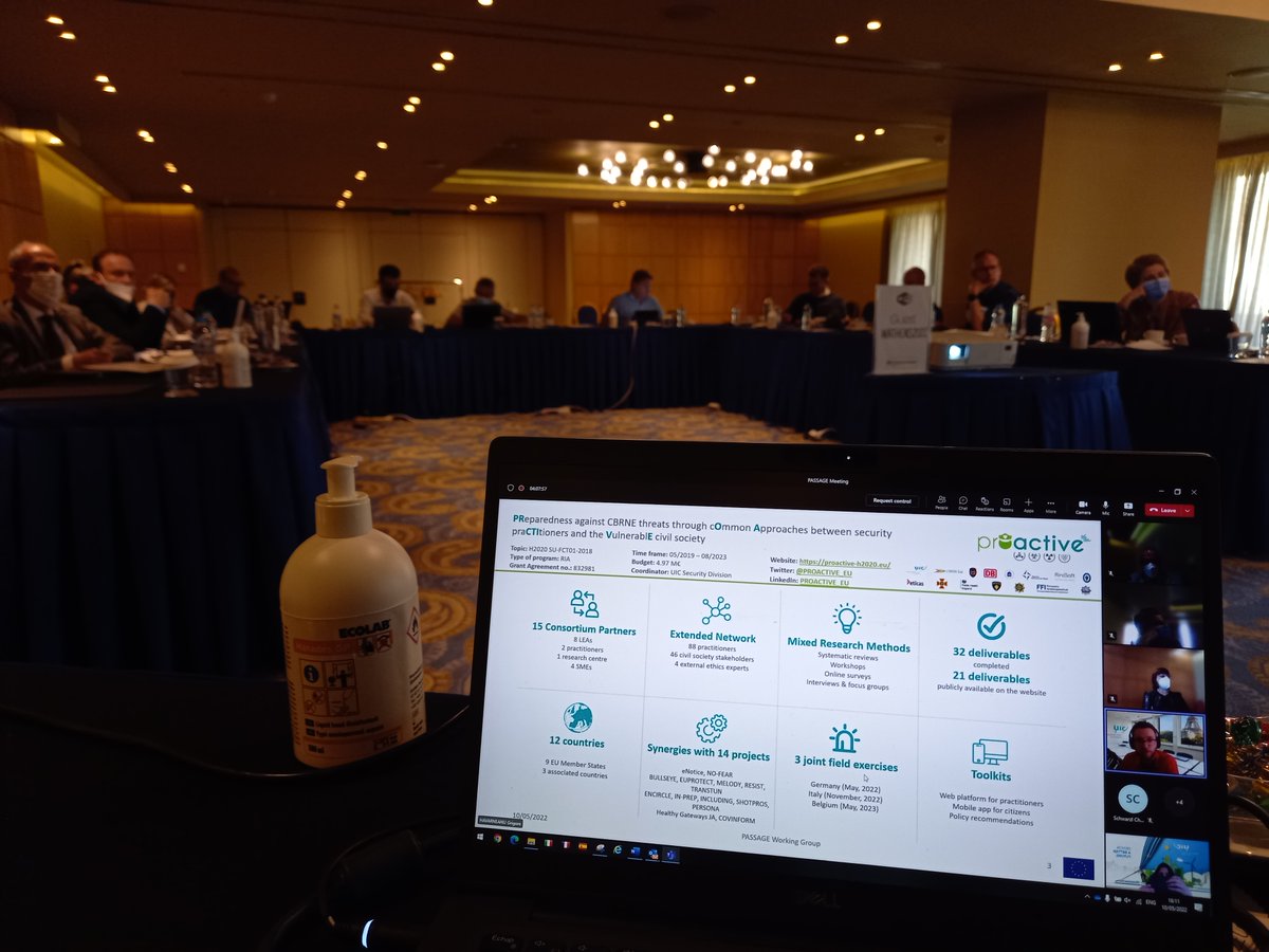 A very effective and smooth PASSAGE #HybridMeeting this afternoon where I presented project <a href="/PROACTIVE_EU/">PROACTIVE EU</a>. Looking forward to future cooperation on the topic of diversity and inclusion with this <a href="/uic/">UIC railways</a> working group.