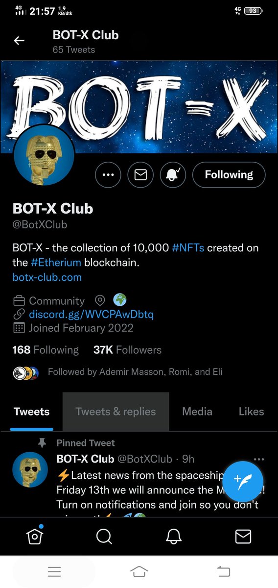 EnakGlory's tweet photo. @ItsEliOyefeso @BotXClub Done
@ademir_masson @naguddroid
#NFTCommunity #BotXclub #nftart #NFTartist https://t.co/sny3IkulHh