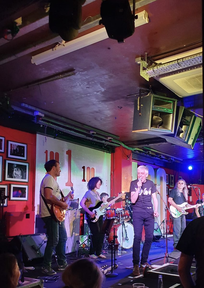 Literacy_Trust's tweet photo. We would like to say a huge thank you to @TheShabFive who played their fantastic #gigforlit at the 100 club last night in support of our work! https://t.co/ZEwEtJZq5u