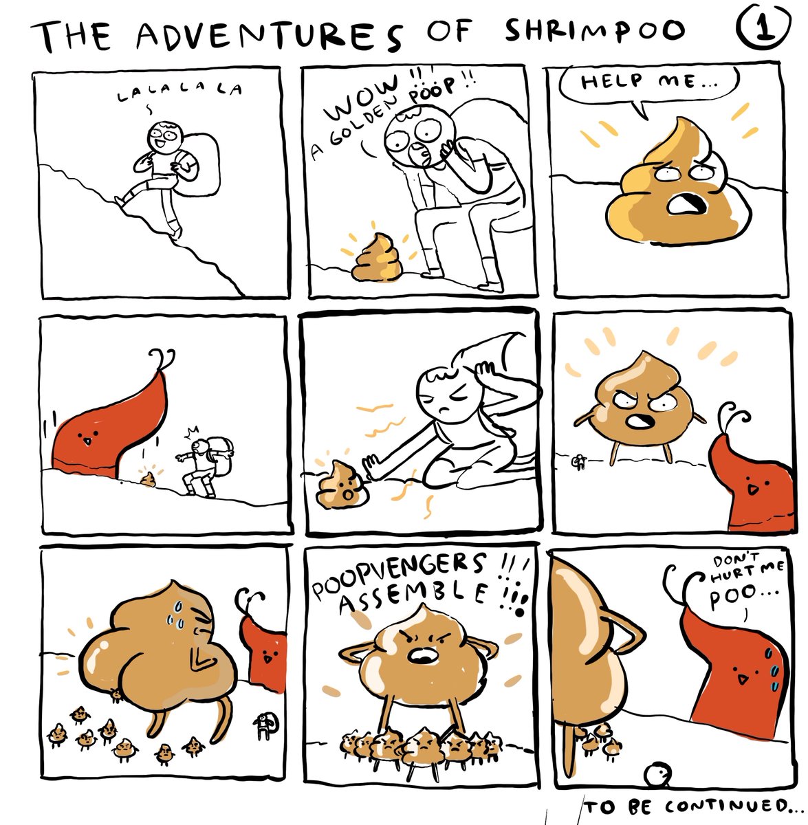 Mindblowon_io's tweet photo. @lickpalik Can't wait to see how shrimpoo comic will evolve!🦐💩👋 https://t.co/DlgPodKX7k
