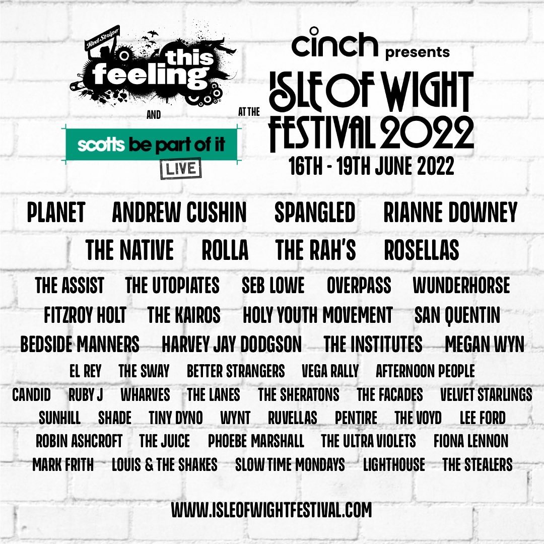 thevoydofficial's tweet photo. We are absolutely buzzing to announce we will be playing Isle of Wight festival on the This Feeling w/ Scotts Stage - this is our first major festival show and we can’t wait to see you all there! ❤️ @IsleOfWightFest @This_Feeling @scottsmenswear https://t.co/Oie49zF9xS
