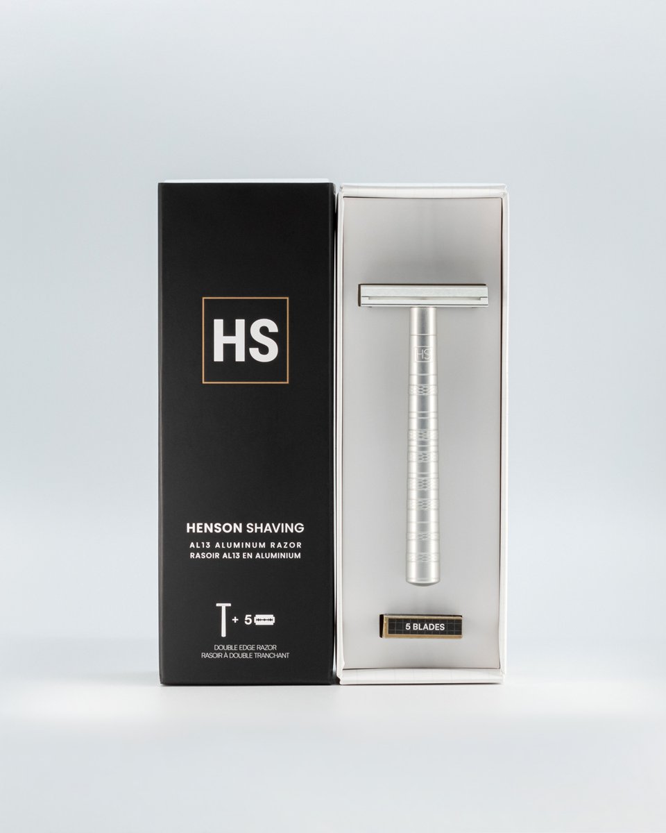HensonShaving's tweet photo. Matching the new AL13 box, the Henson Ti22 got a new box design of its own.
#productboxes #productpackaging #packagingdesign #zeroplastic https://t.co/9doHo07JyA