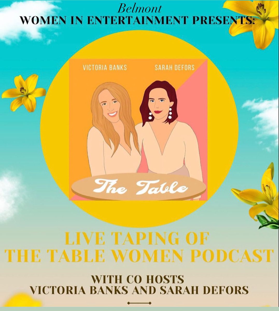 The Table: Women in Entertainment Podcast tweet media