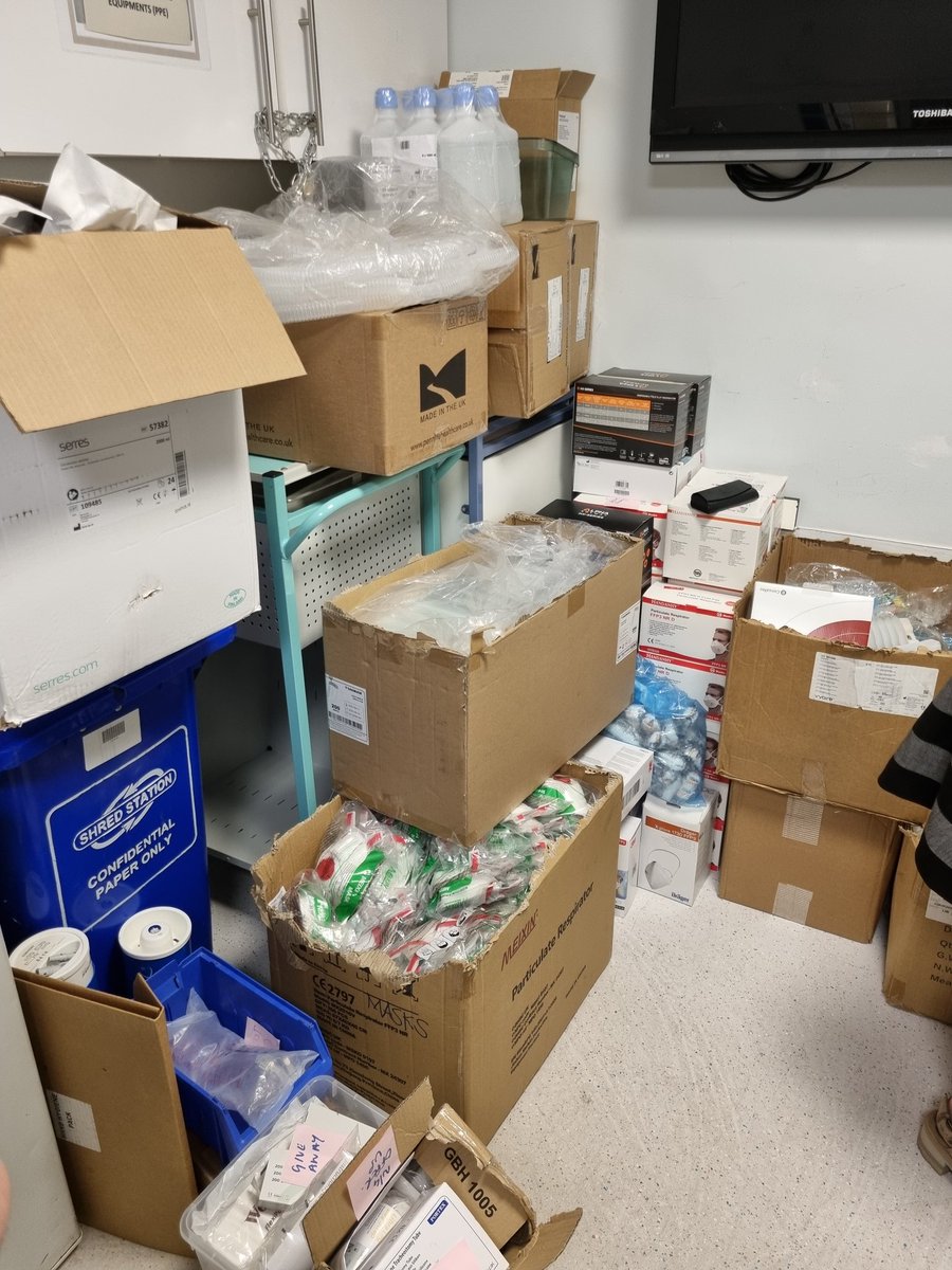 Using 5S. At the start of the day we asked ward staff their views on storage feedback included "we need more storage". Step 1 5S is SORT. We identified a huge amount that wasn't needed to give away, freeing up so much space.