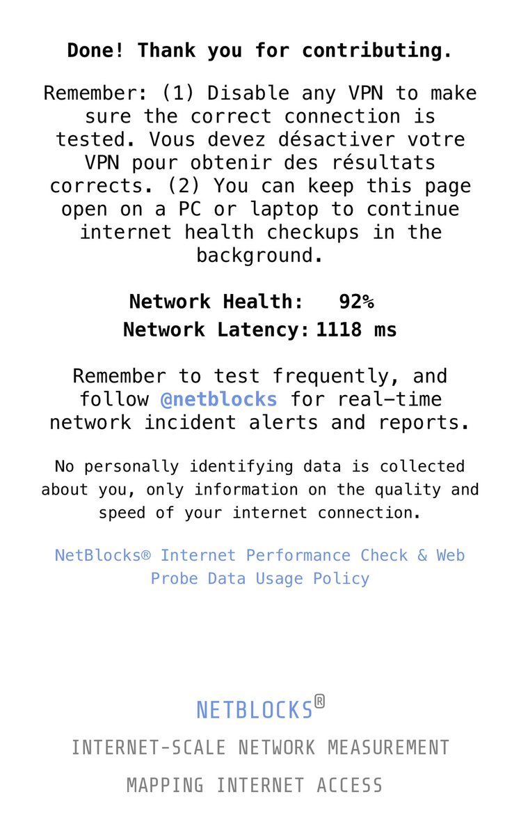 aselawaid's tweet photo. I'm sure everyone experienced a slowness in their internet services today. Inquiries w/ Telcos revealed that network traffic is about 30% above average resulting in Telco Towers being congested. 

Just to be sure that there is no #DigitalCurfew I ran .@netblocks check too. https://t.co/iYCaWRGzSX