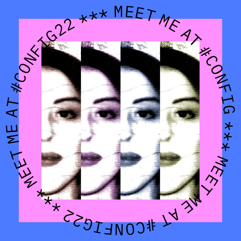 justginastudio's tweet photo. #Config2022 https://t.co/F2fZXKi2FS