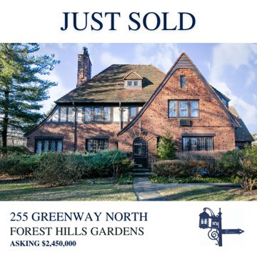 TerraceSIR's tweet photo. Listed 👉 Marketed 👉 Sold

“ARTS AND CRAFTS GRAND TUDOR”

📍255 Greenway North, #ForestHillsGardens, #NYC
 We Are So Happy For Both Our Sellers And Buyers!! 
Welcome To Beautiful Forest Hills Gardens 🎾🏡
 #Queens #NewYork  #foresthills #QueensNYRealEstate #QueensHomesForSale https://t.co/iTvJj1XLkn