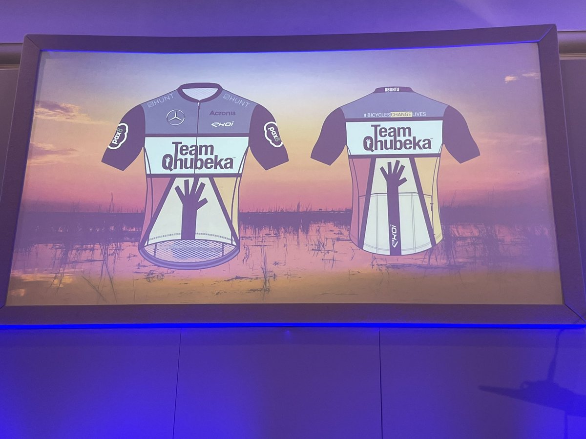 MrLukeKerr's tweet photo. Inspirational talk today from @dougryd about his journey with the amazing @TeamQhubeka_ ✋🏿✋🏼 🚴🏻🚴🏾♂️ #teamqhubeka #dougryder #cycling https://t.co/i67CjB5Qo9