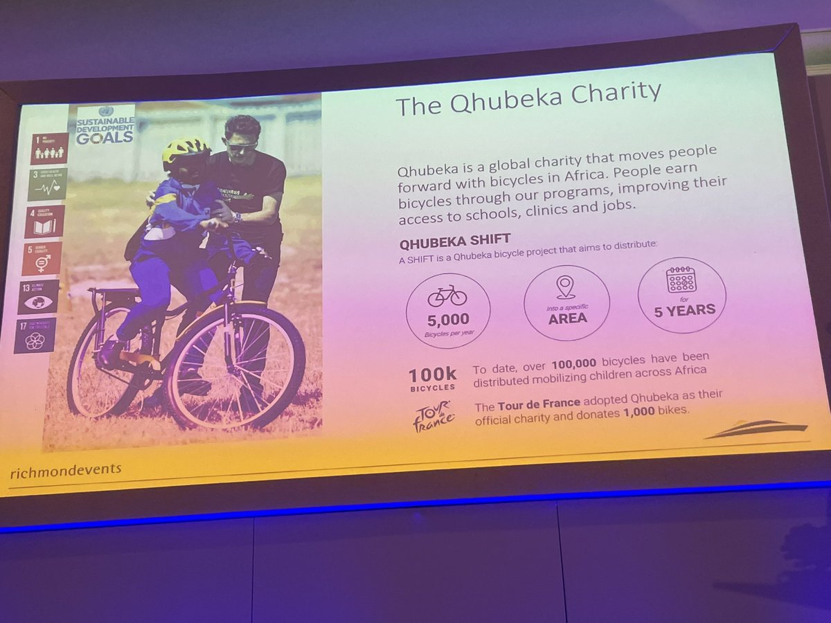 MrLukeKerr's tweet photo. Inspirational talk today from @dougryd about his journey with the amazing @TeamQhubeka_ ✋🏿✋🏼 🚴🏻🚴🏾♂️ #teamqhubeka #dougryder #cycling https://t.co/i67CjB5Qo9