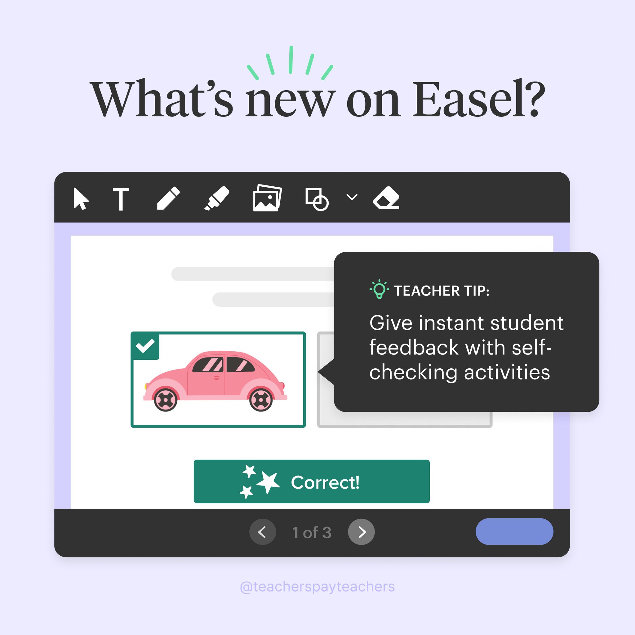 Teachers Pay Teachers on Twitter "Give instant student feedback with our newest Easel feature