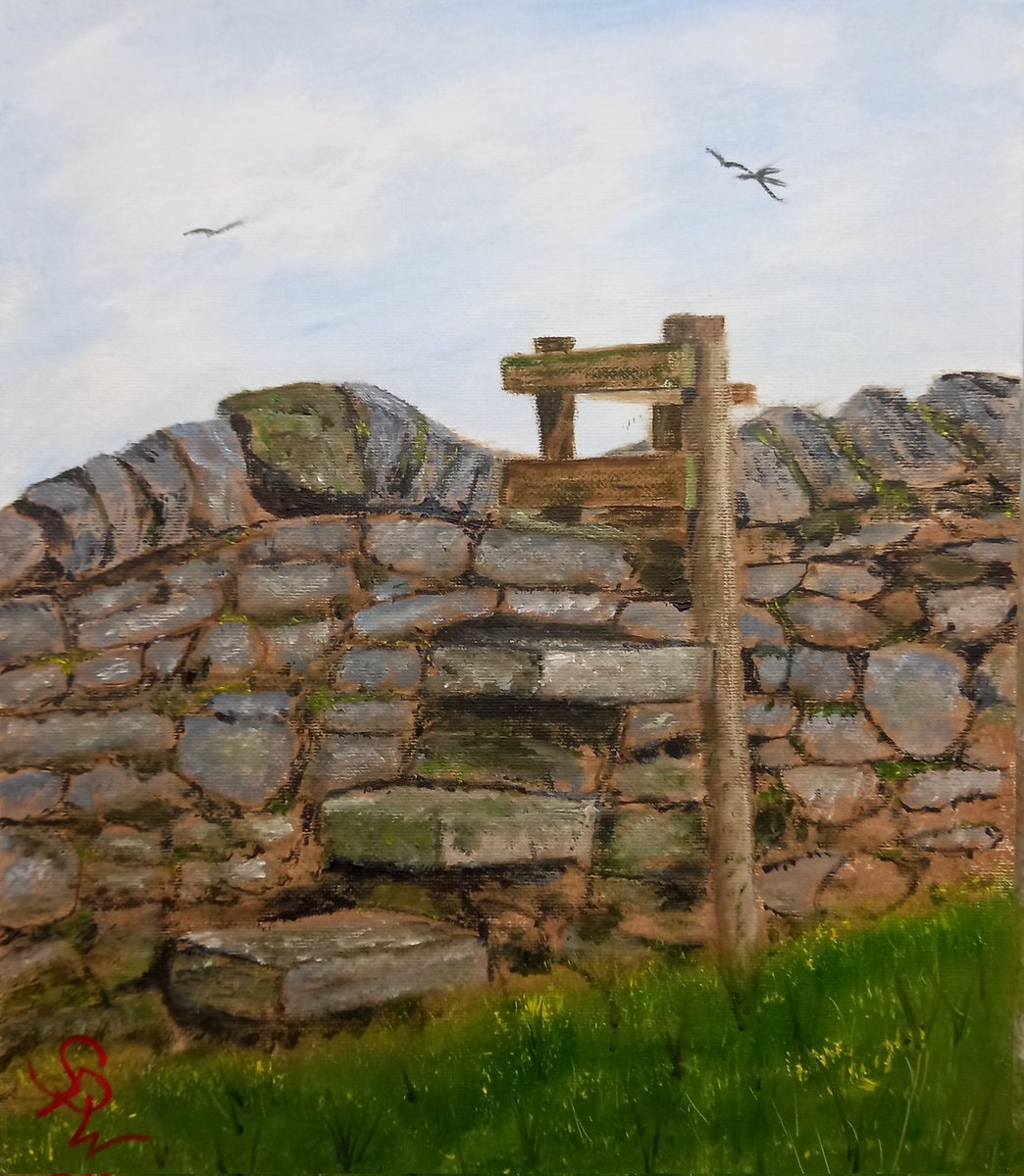 StevenW24707164's tweet photo. Yorkshire drystone wall incorporating a Stile. Oil painting.  Check out my shop 🎨
https://t.co/U3bwnsQ7Nw https://t.co/BQmz1R6zp0