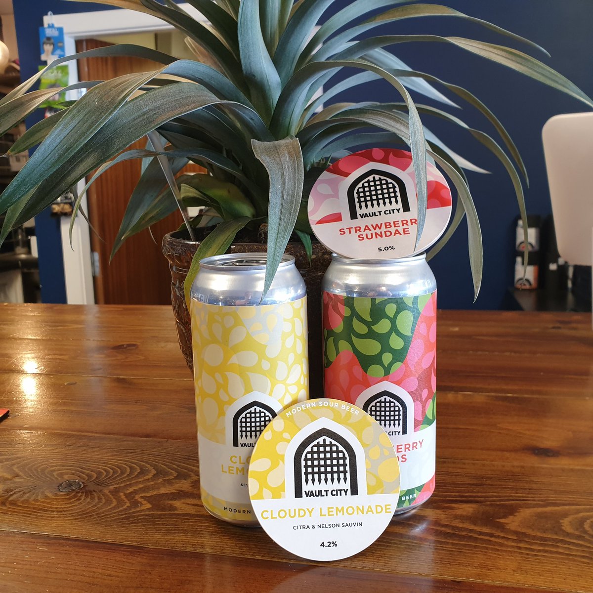 Save the date! We're taking part in the launch of @vaultcitybrew new core range on Thursday. Both of these will be available on draught. 😋