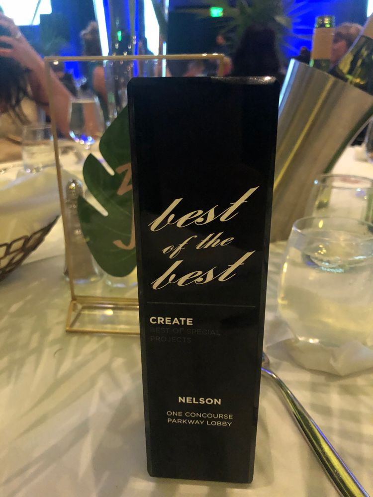 NELSONworldwide's tweet photo. Congratulations to our Atlanta team and partners who brought home the Best of Create Award for our One Concourse Parkway project at the 2022 IIDA Georgia Chapter Best of the Best Awards! 

#boldlytransforming #workplacedesign https://t.co/yJyvzuPzzw