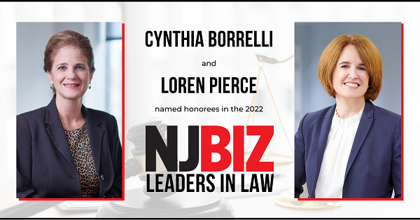 BresslerLaw's tweet photo. We are pleased to congratulate #Bressler Principals Cynthia Borrelli (#Healthcare) and Loren Pierce (#Business) on their selection to the @NJBIZ 2022 Leaders in Law! Each year, #NJBIZ selects honorees for their outstanding dedication to their occupation and communities. Congrats! https://t.co/3qDE3vOXHg