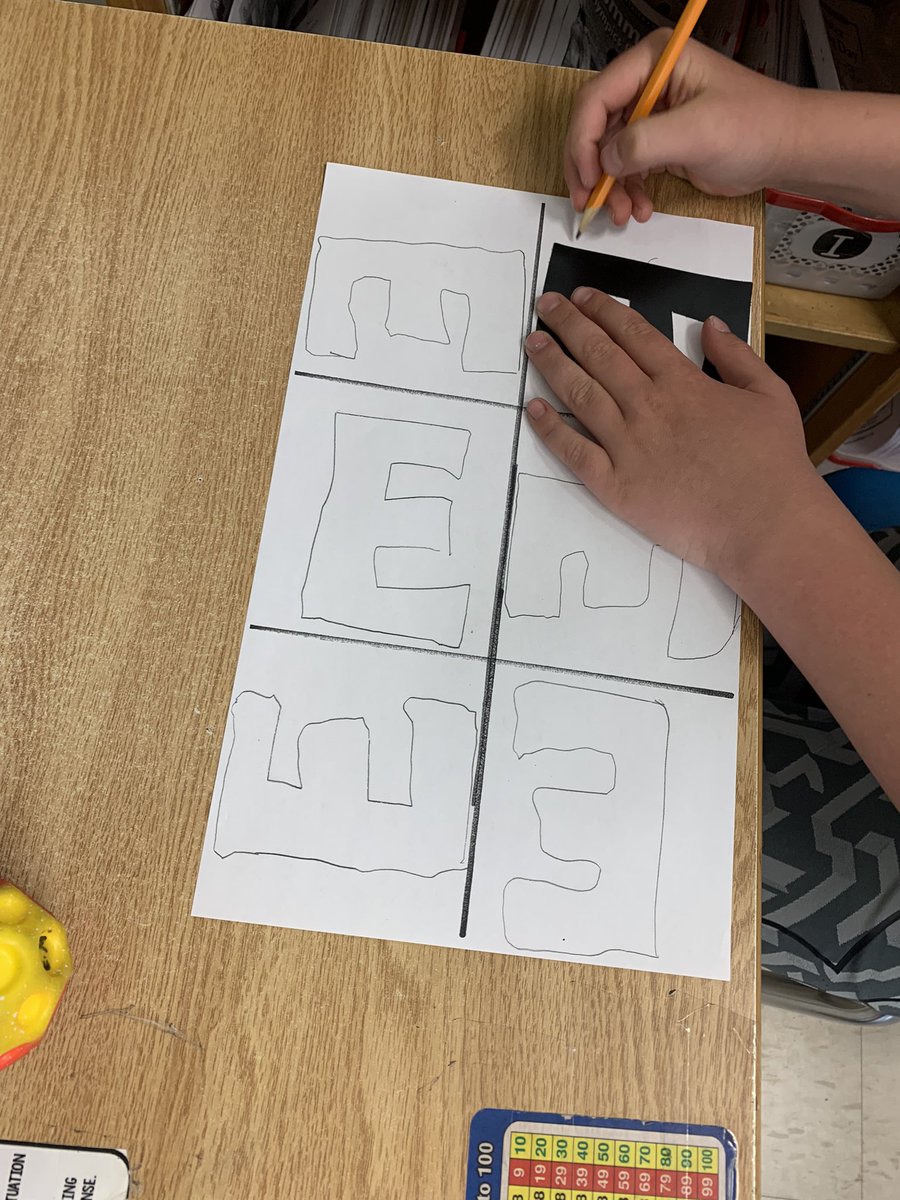 MsCarterLearns's tweet photo. We used today’s art lesson to reflect, reason and reinforce math concepts from last week - transformations!! @JackCallaghanPS https://t.co/EoCaR7uSeJ