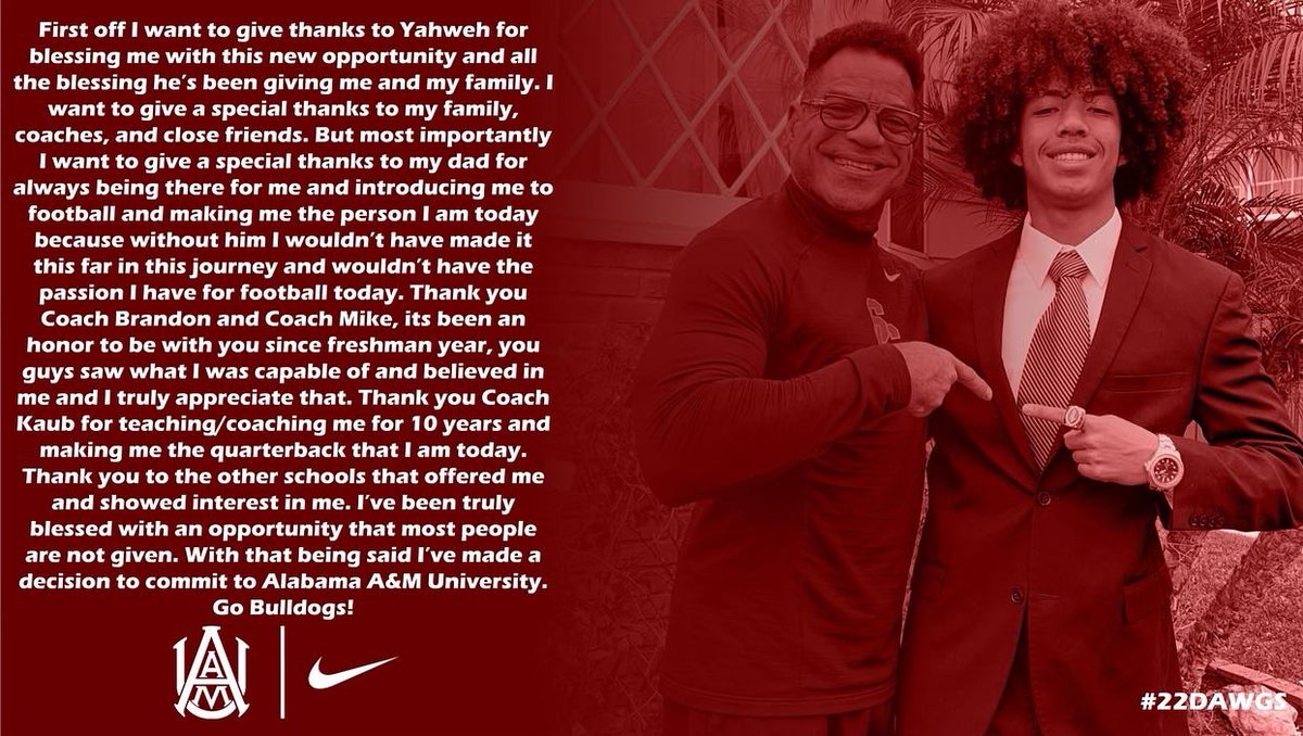 ATJ_1_'s tweet photo. COMMITTED 🔴🐶⚪️ #gobulldogs #allglorytoyahweh @BManu86 @recruitcoachmc @TimKaub27 @CoachDT12 https://t.co/AqiqbudSLt