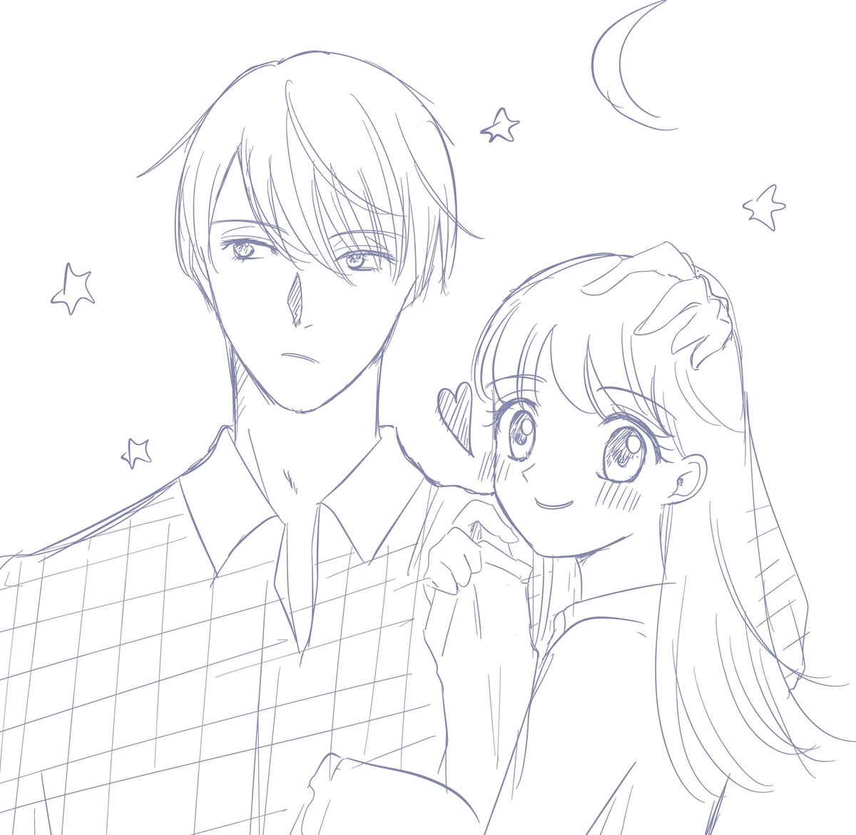 イタキス 全巻読み返した記念にいりこと描きました
イタキスはパジャマな2人が一番好きです可愛くて 
