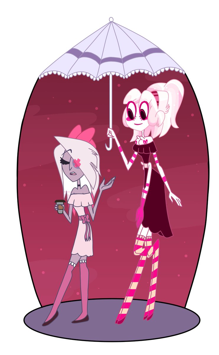 zel_arts42's tweet photo. Oh, before I go draw, I just realized that I've never shown this MollyMoth art before! Matching girlfriend outfits!

⚠️Please ask for permission to repost my art⚠️

#mollymoth #mollyxvaggie #hazbinhotel https://t.co/d93FwspSAk