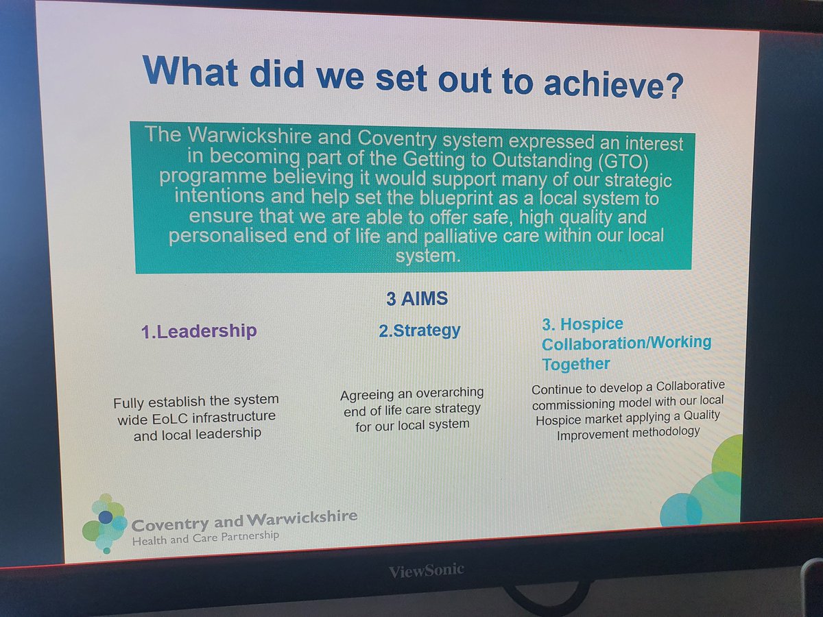 JohnSheridanRN's tweet photo. Day 180 @CWCCG CW Healthcare Partnership presentation celebrating the #PEOLC #QualityImprovement that have undertaken #GettingToOutstanding in #Palliative & #EoLCare #PEOLC_GTO
@Pers_Care @ShazzaHudson https://t.co/vGzYvqYRc3
